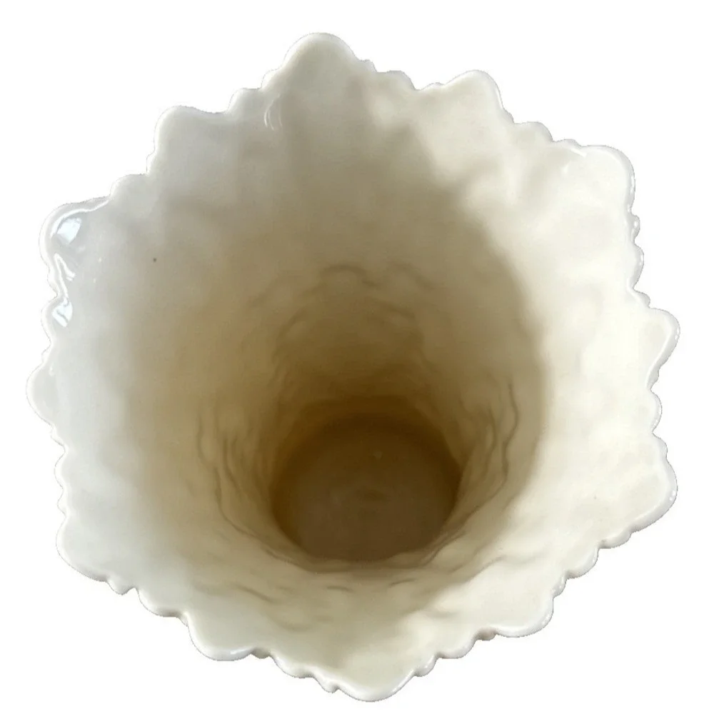 Vintage Lenox Cream Ivory Porcelain Embossed 9